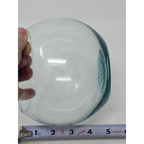 Vintage Syndicate Home & Garden Made‎ In Mexico Bowl With Blue Tint - Picture 7 of 8